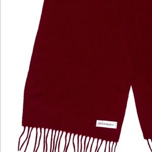 YSL wool scarf